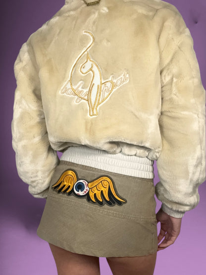 Baby Phat Fur & Leather Reversible Jacket