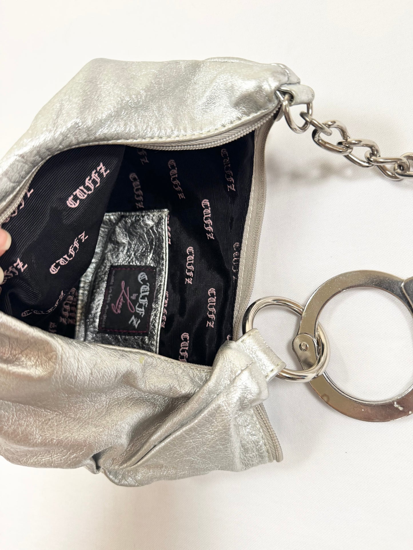 Silver Cuffz By Linz Bag ♡