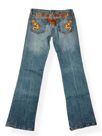 Miss Me Embroidered Jeans ♡ Size M