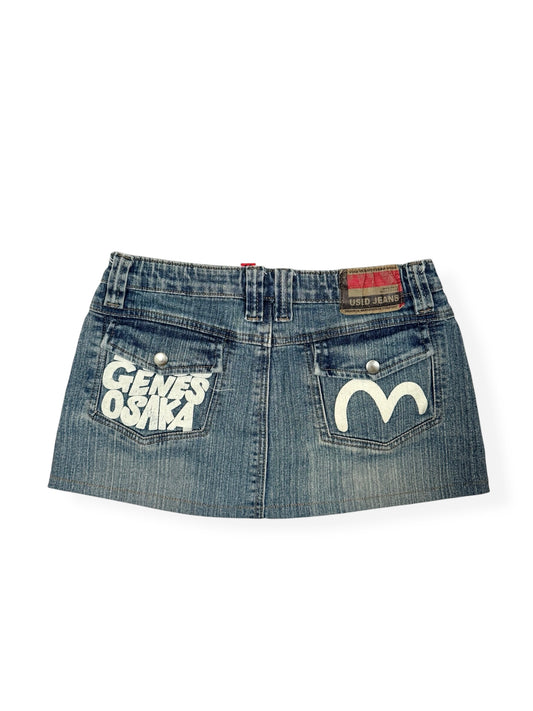 Denim Mini Skirt