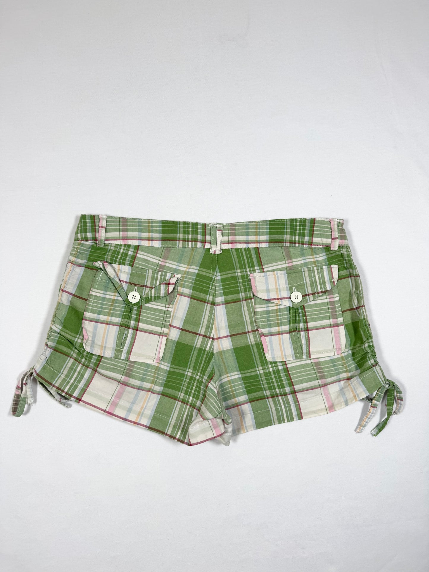 Plaid Mini Shorts ♡ Size M