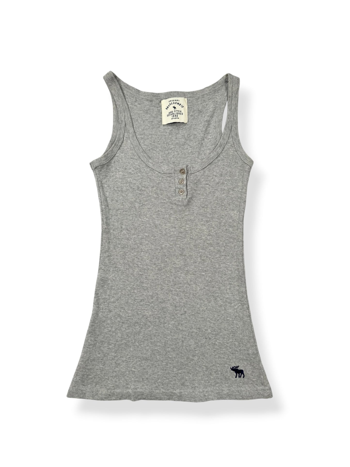 Abercrombie Grey Tank ♡ S