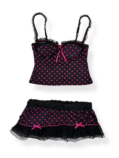 La Senza Polka Cami Set ♡ S