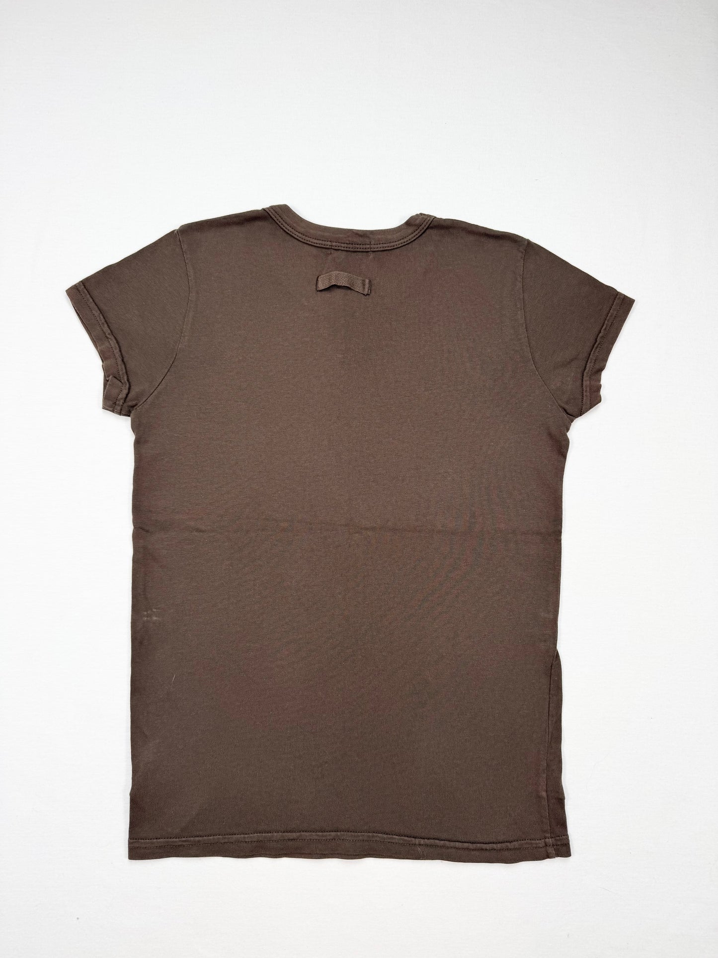 Juicy Couture “Show & Tell” Brown Tee ♡ S