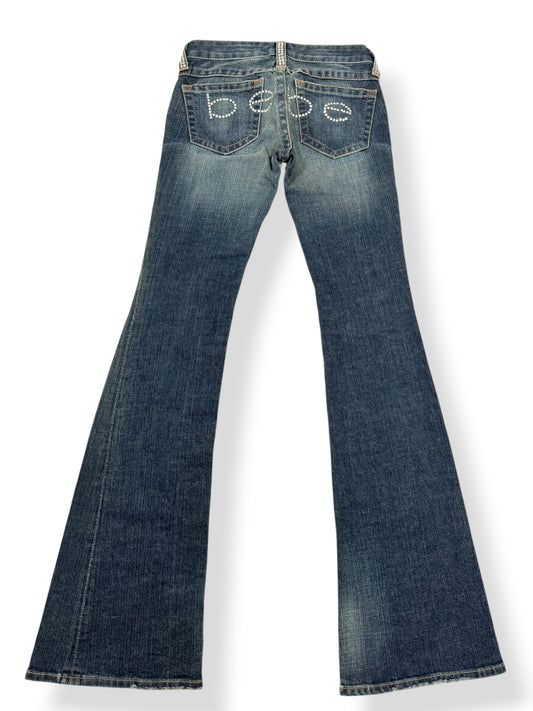 Bebe Diamante Flared Jeans ♡ 24”