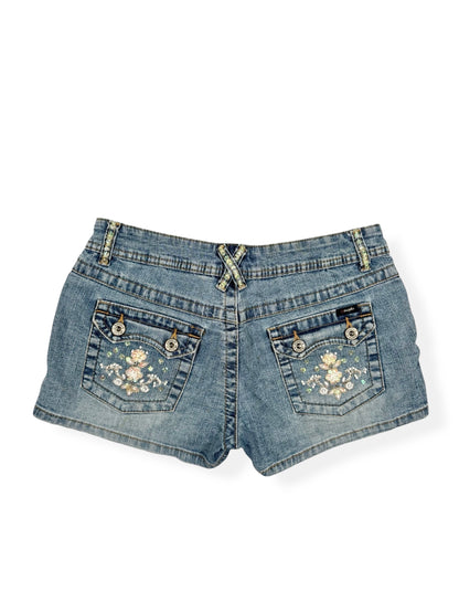 Angels Sequin Mini Shorts