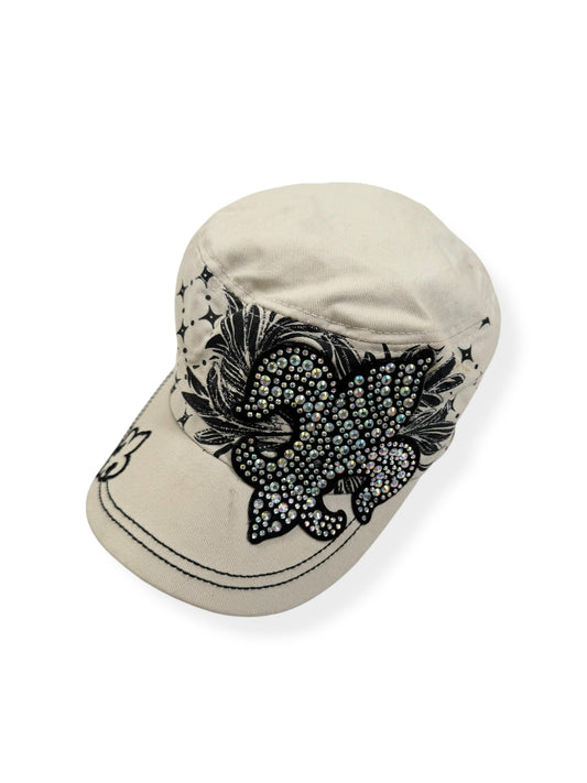 Beige Cross Cap  ☆