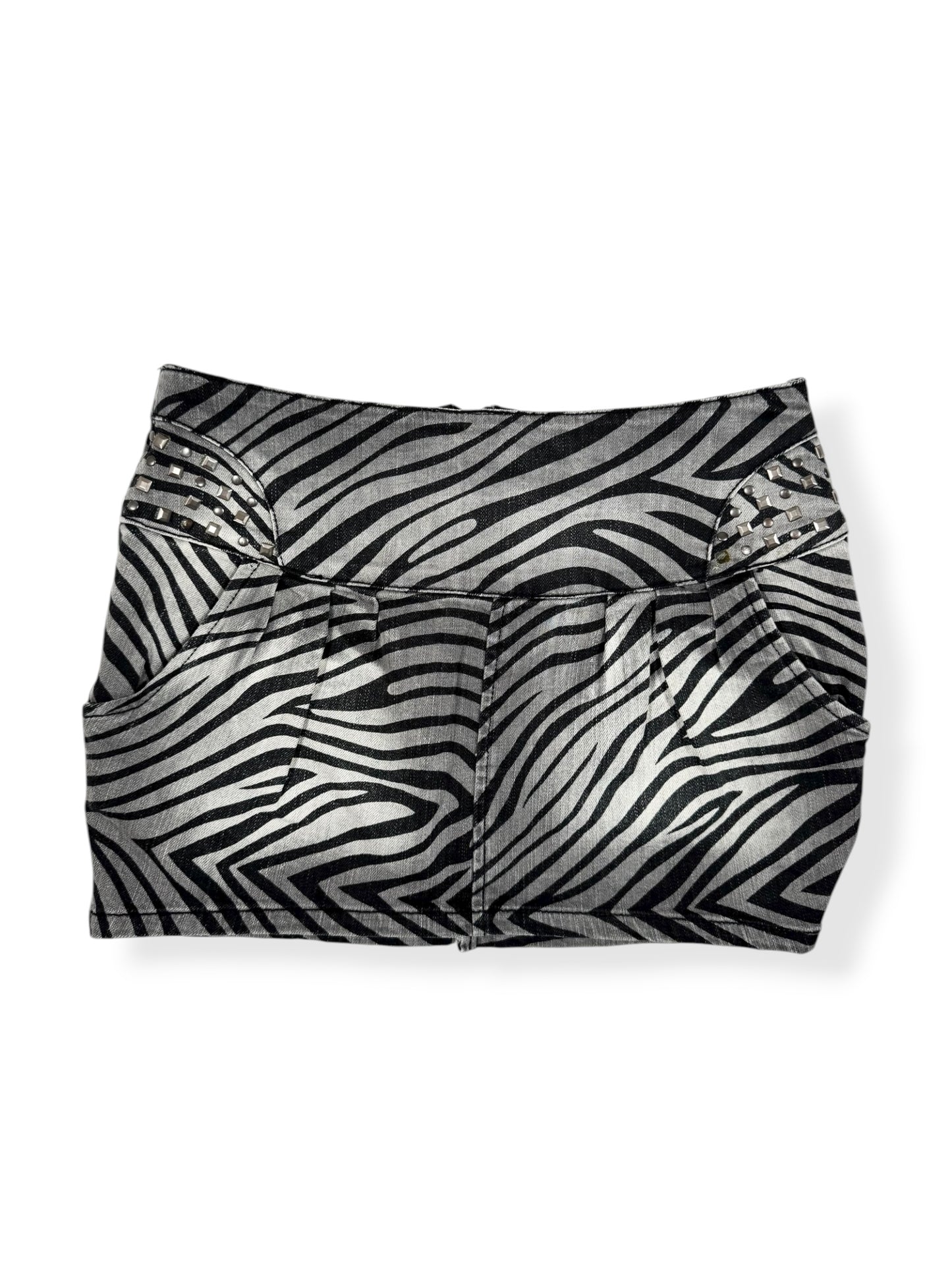 Zebra Mini Skirt ♡ Size S