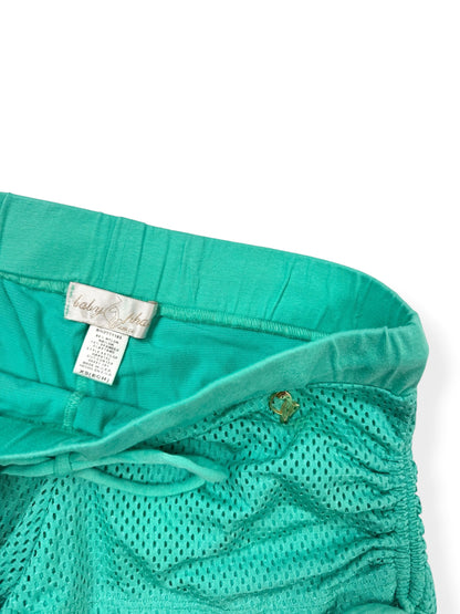 Baby Phat Green Mesh Shorts ♡ XS