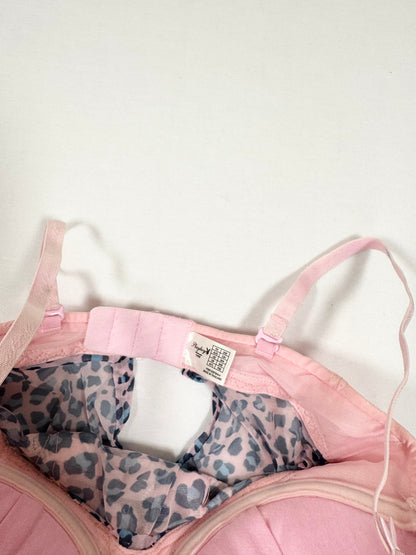 Playboy Leopard Lace Up Corset ♡ XS/S
