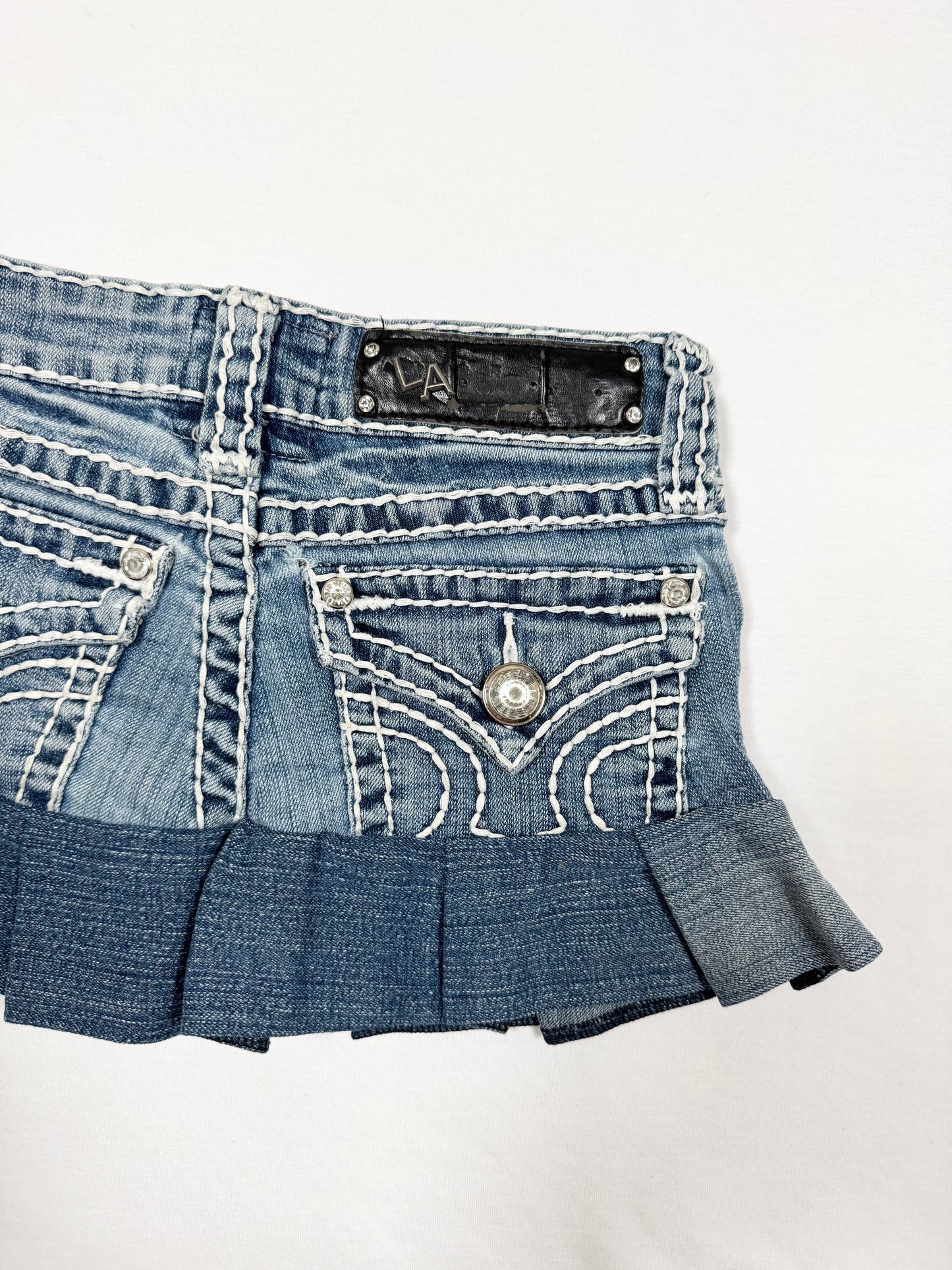 LA Idol Pleated Mini Skirt