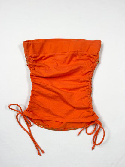 Baby Phat Orange Tube Top ♡ S