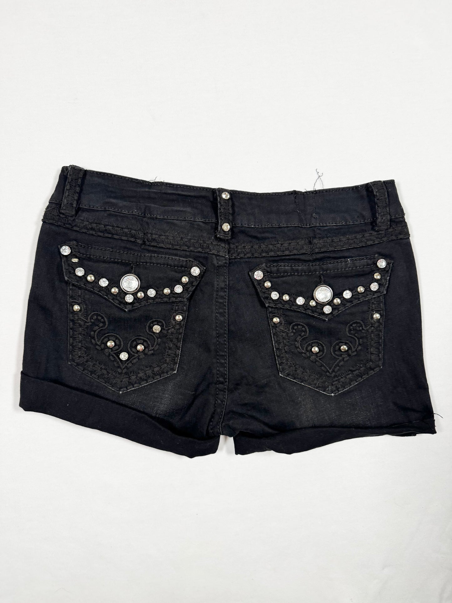 Diamante Black Shorts ♡ Size S/M