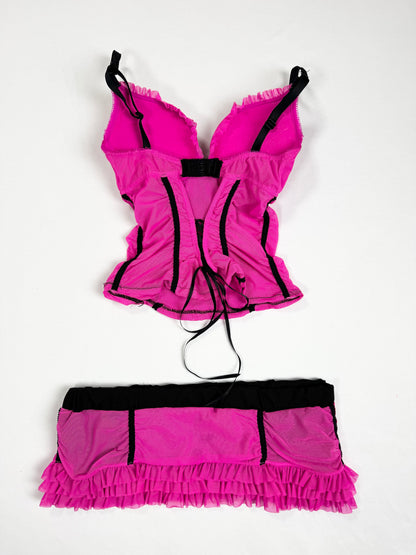 La Senza Pink Cami Set ♡ XS