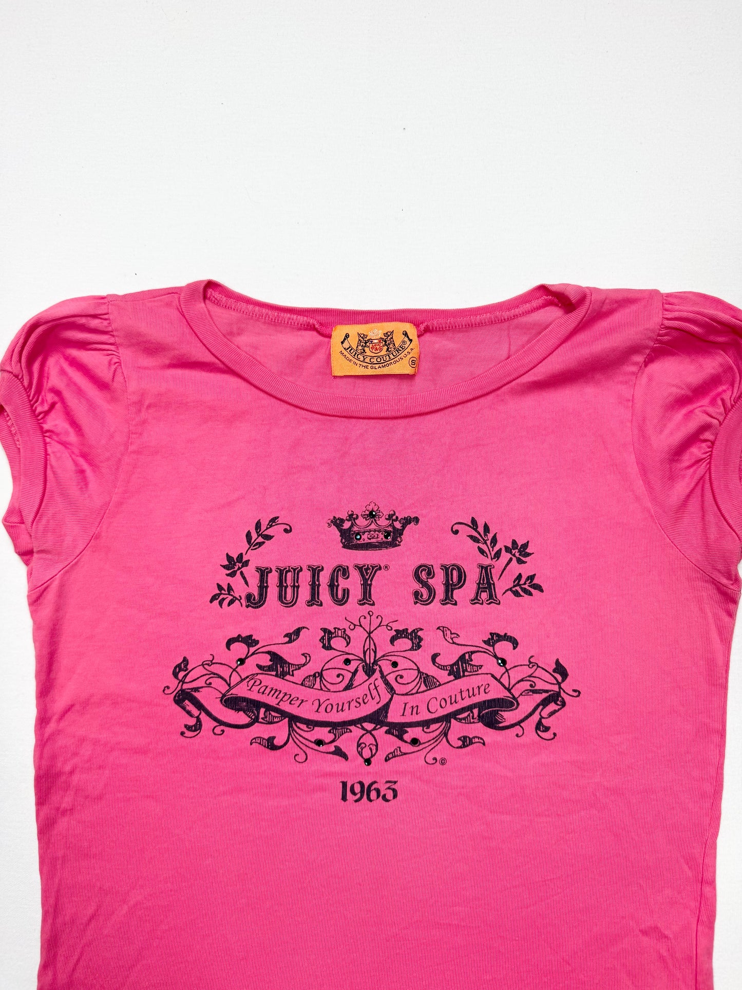 Pink Juicy Couture Spa Tee ♡ S
