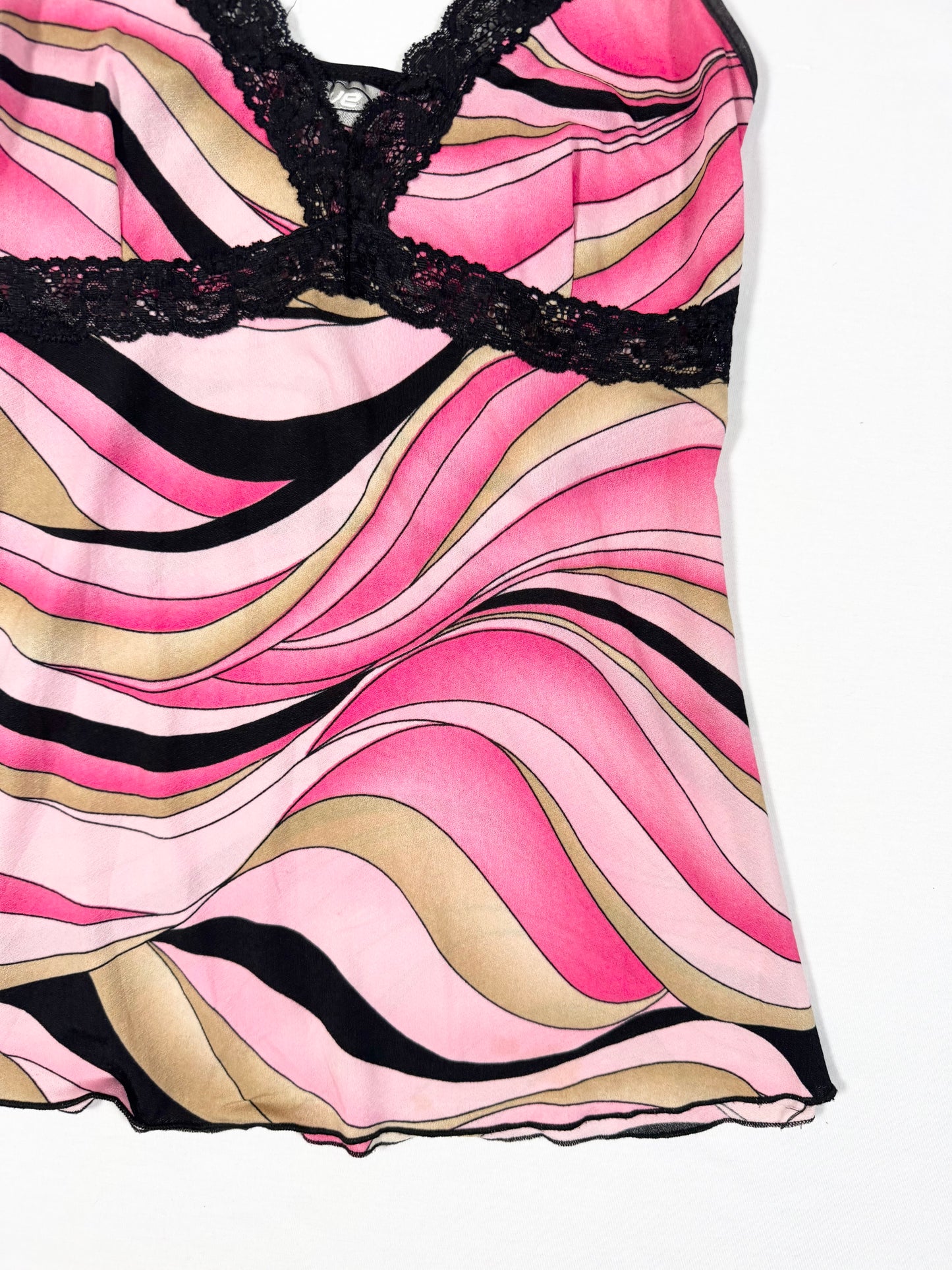 Rave Swirl Micromesh Cami ♡ Size S