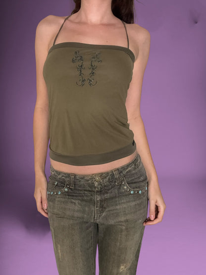Haas Khaki Cami ♡ M