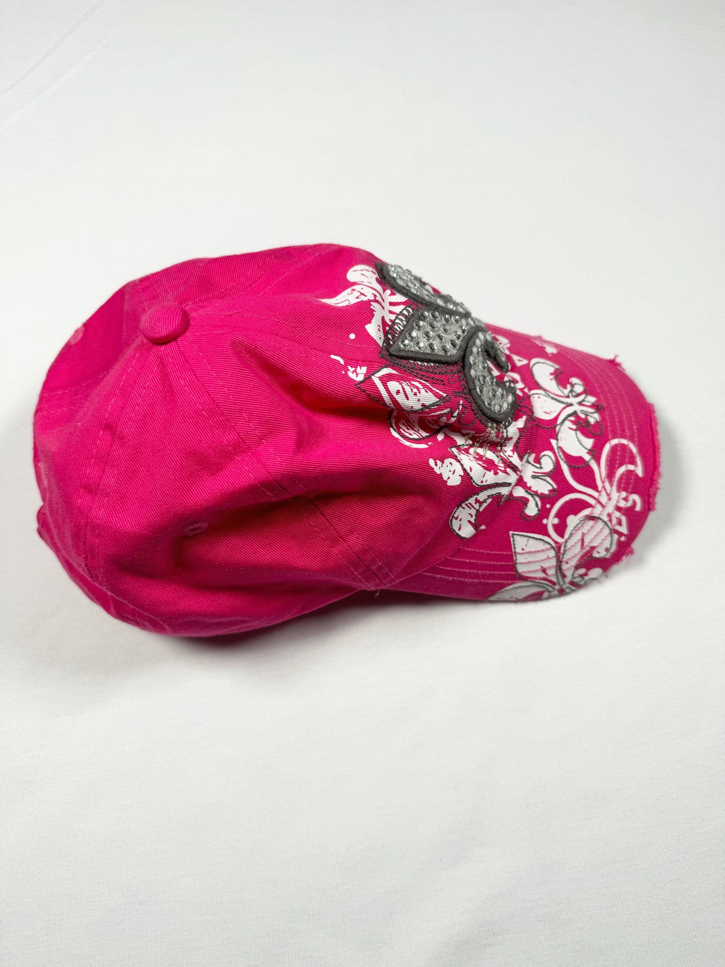 Pink Mcbling Cross Cap