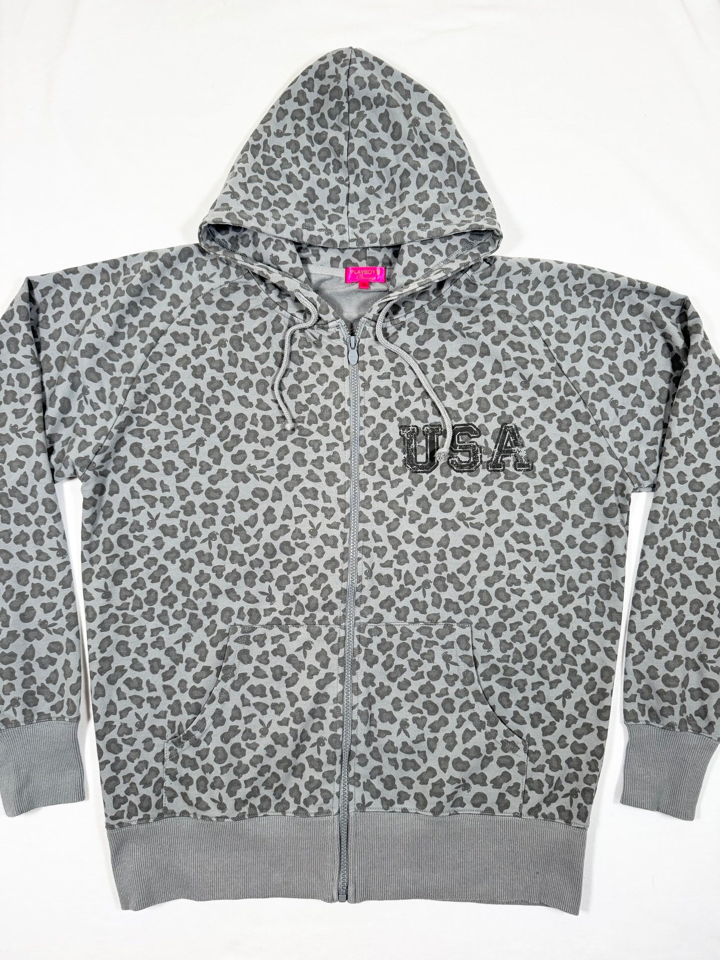 Playboy Leopard Hoodie ♡ Size XL