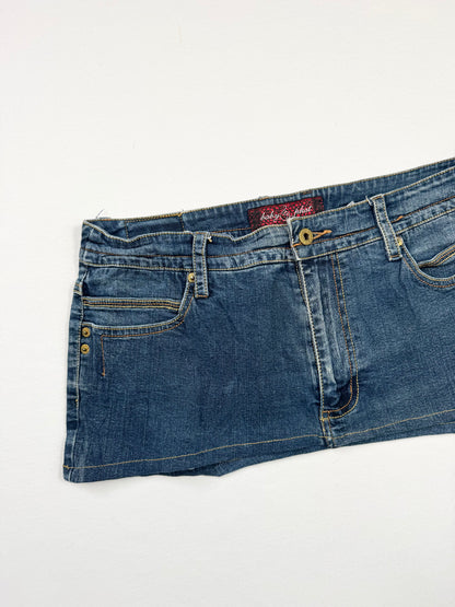 Baby Phat Denim Mini Skirt ♡ XL