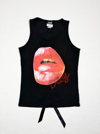 D&G Lips Corset Tank