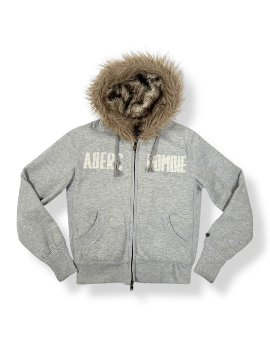 Abercrombie & Fitch Fur Trim Hoodie ☆ S