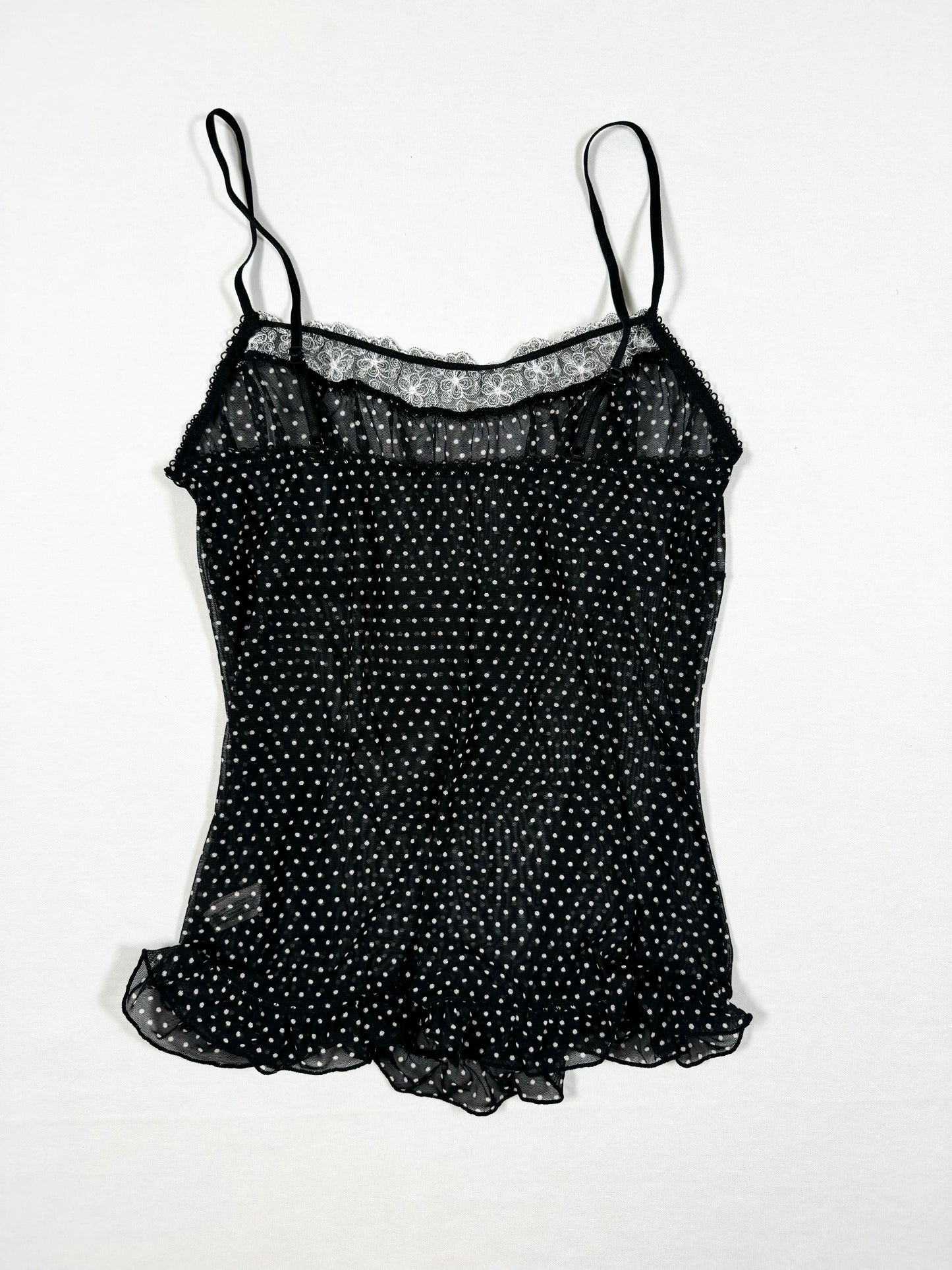 Polka Dot Micromesh Cami