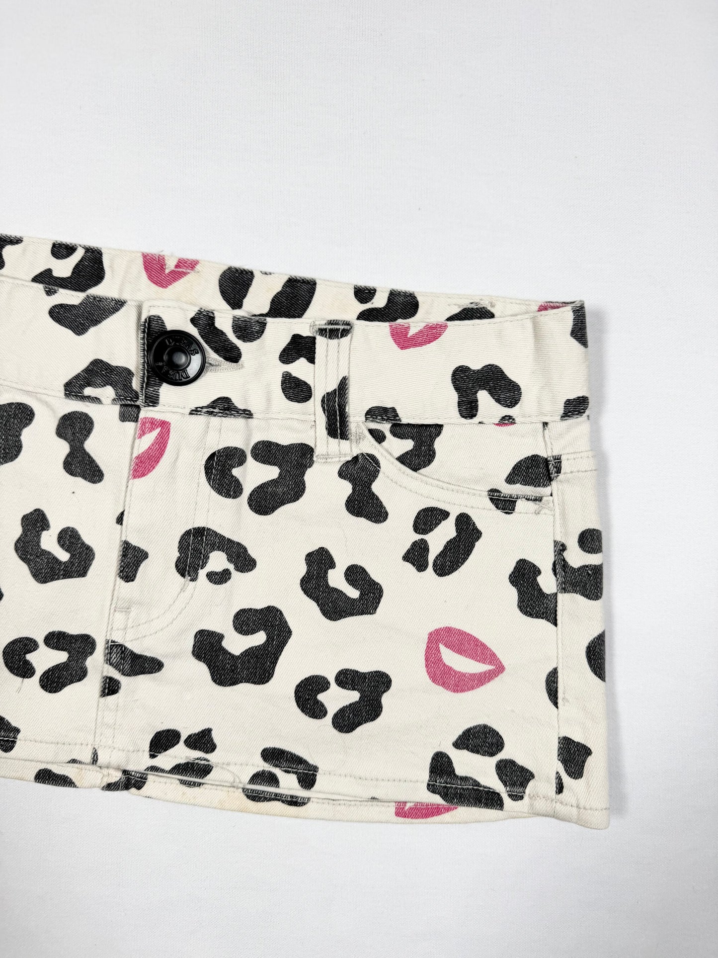 Leopard Mini Skirt ♡ Size S