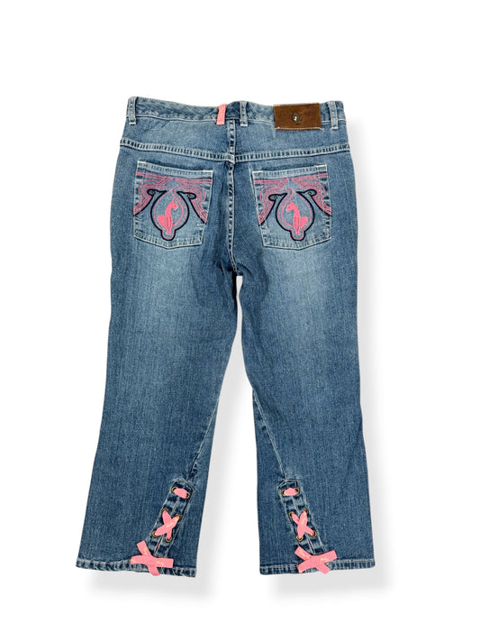 Baby Phat Lace Up Capris ♡ S