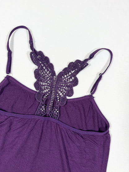 Butterfly Purple Cami ♡ Size S