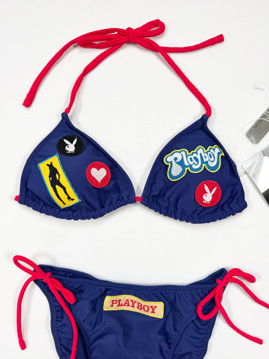 Playboy Patch Bikini ♡ XS