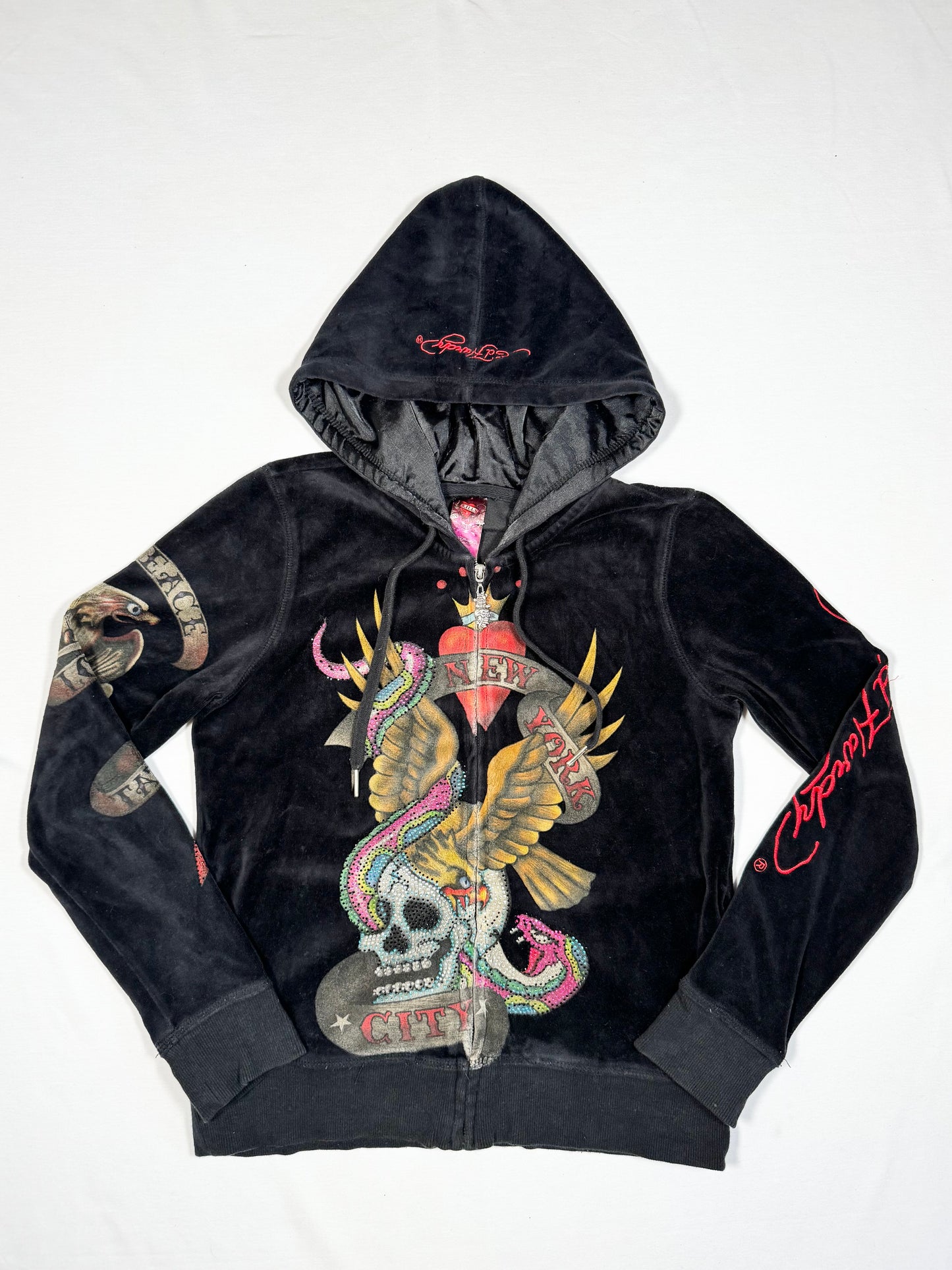 Ed Hardy Velour Tracksuit ♡ Size M