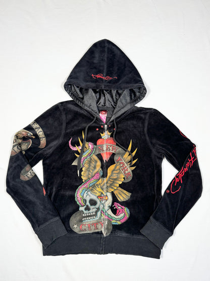 Ed Hardy Velour Tracksuit ♡ Size M