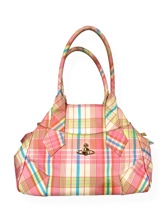 Vivienne Westwood Pink Plaid Bag