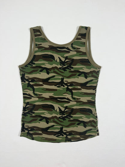 Glamour Skull Camo Tank