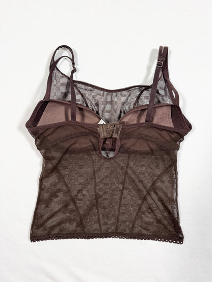 Playboy Plaid Cami ♡ Size S