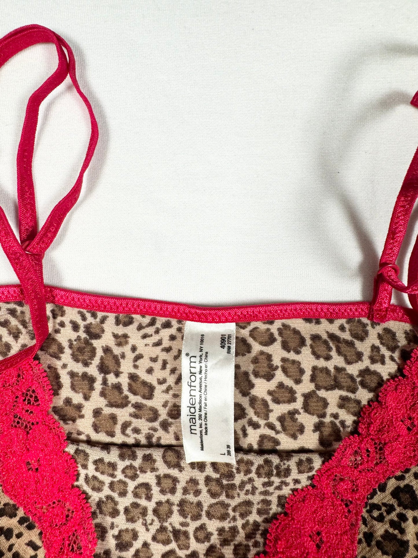 Leopard Micromesh Cami