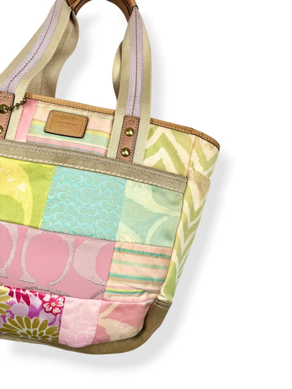 Coach Patchwork Spring Tote ♡