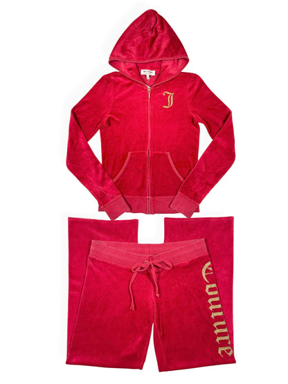 Red Juicy Couture Tracksuit ♡ Size S