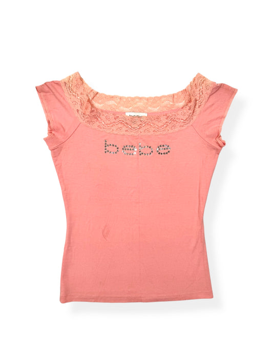 Bebe Lace Tee