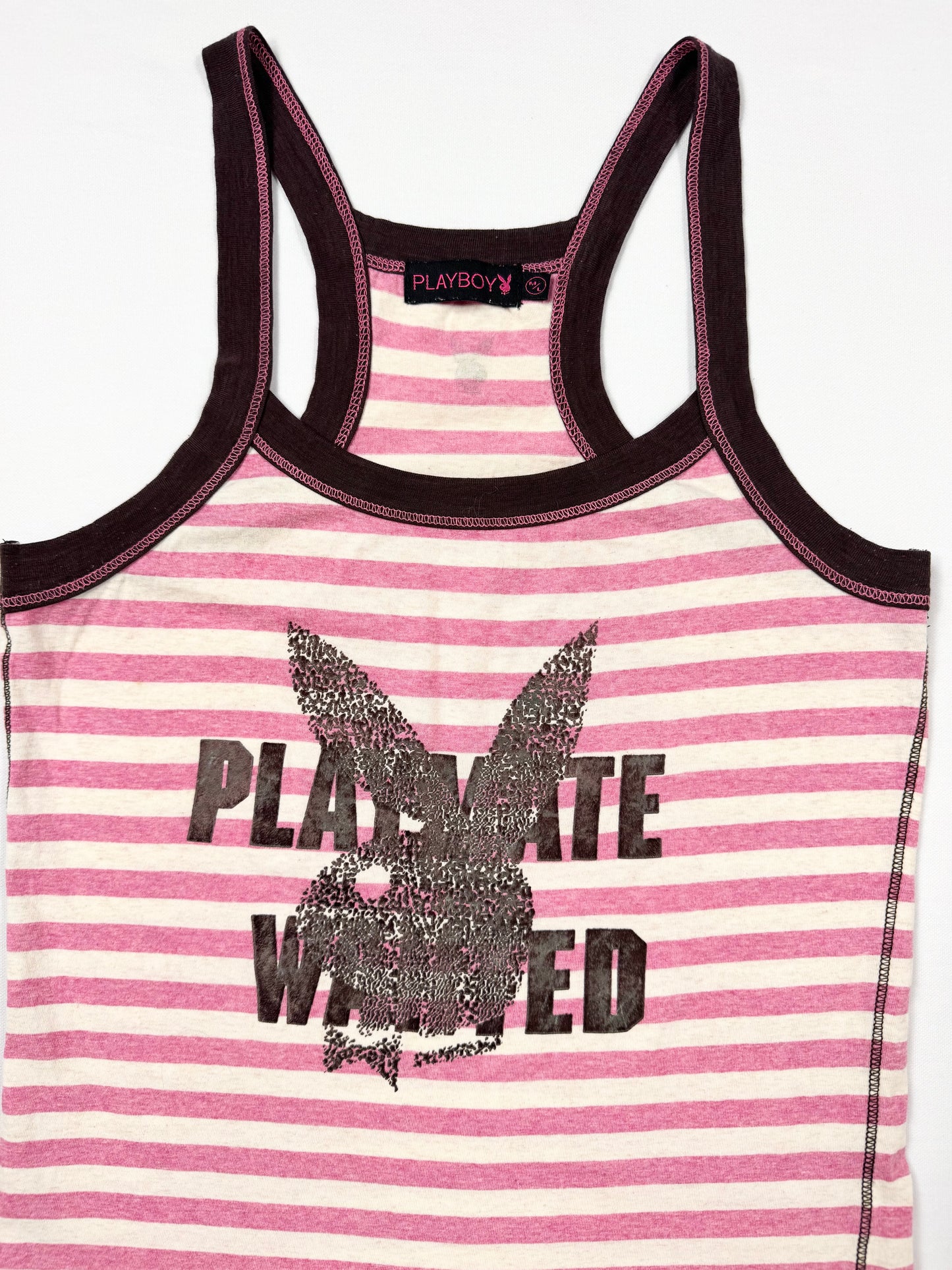 Playmate Wanted Striped Cami ♡ M
