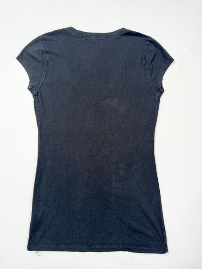 Guess Grunge Sequin Logo Tee ♡ S
