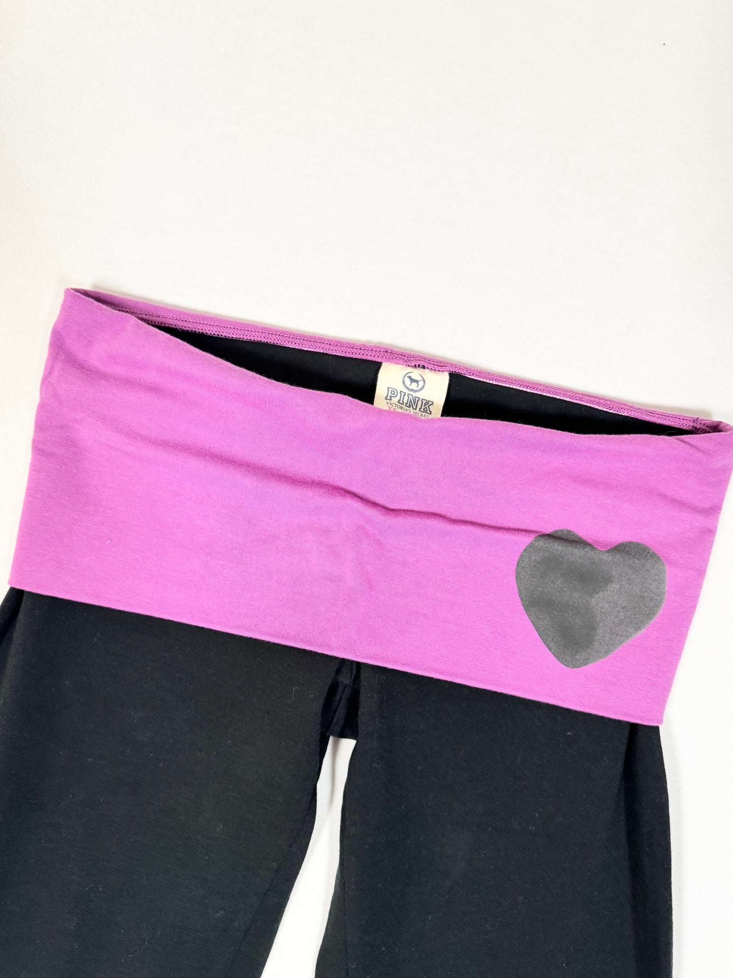 PINK By Victoria’s Secret Fold Over Flared Leggings