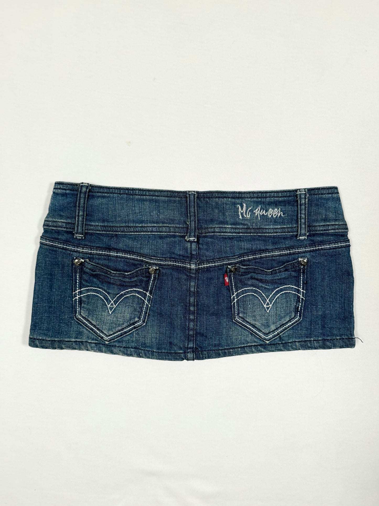 Denim Micro Skirt