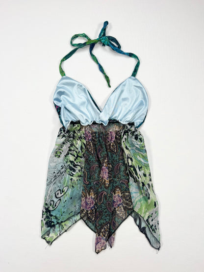 Floral Halter Cami ♡ S