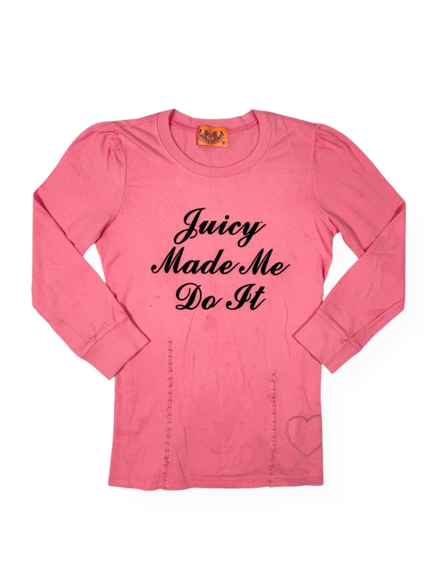 “Juicy Made Me Do It” Top ♡ Size S