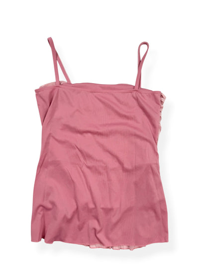 Pink Striped Tiered Cami ♡ S