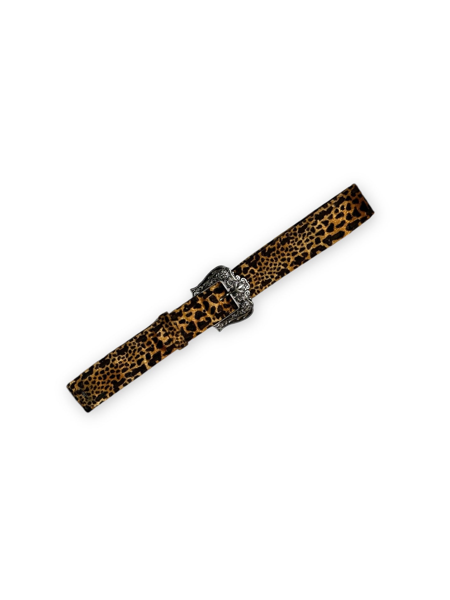 Leopard Print Belt