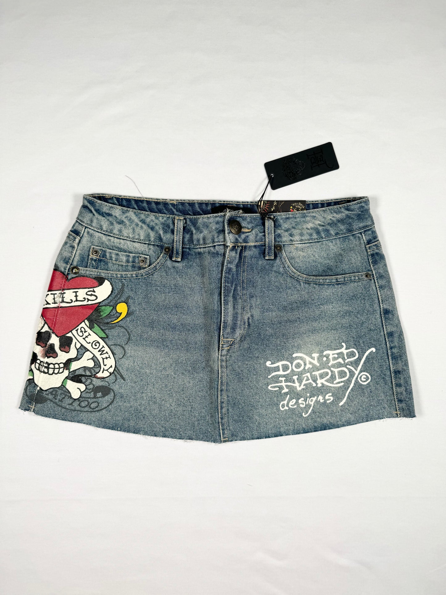 Deadstock Ed Hardy Mini Skirt