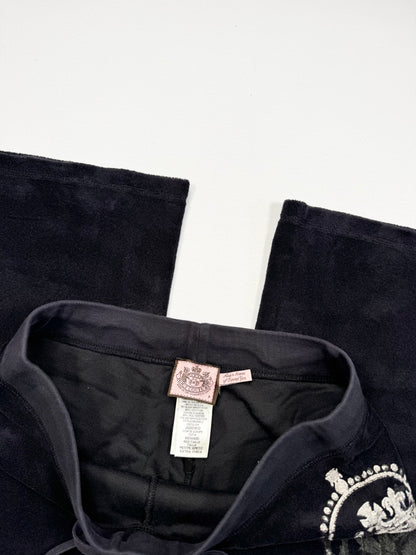 Juicy Couture Black Towelling Tracksuit Set ♡ S/M